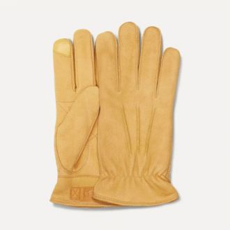 3-punts leren handschoen