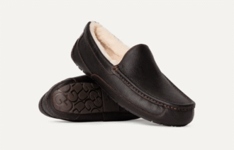 Ascot leren pantoffel