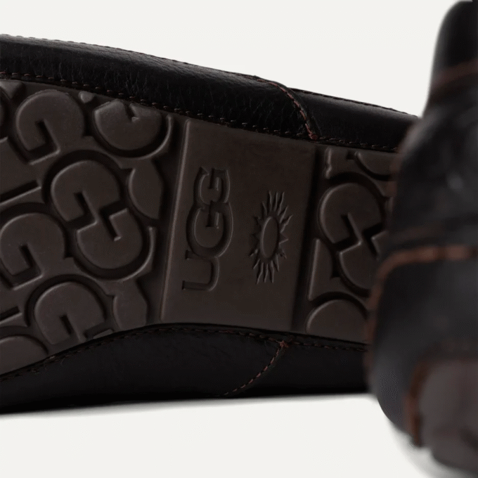 Ascot leren pantoffel