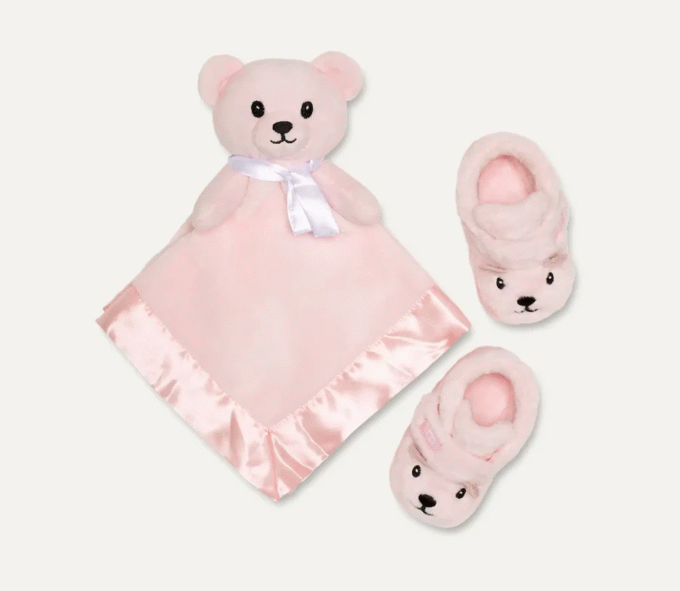 Bixbee en Lovey Bear Knuffel