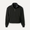 Lydi Bonded Fleece Halve Rits
