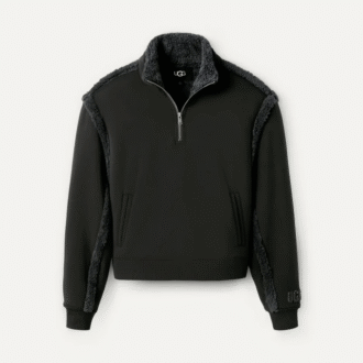 Lydi Bonded Fleece Halve Rits