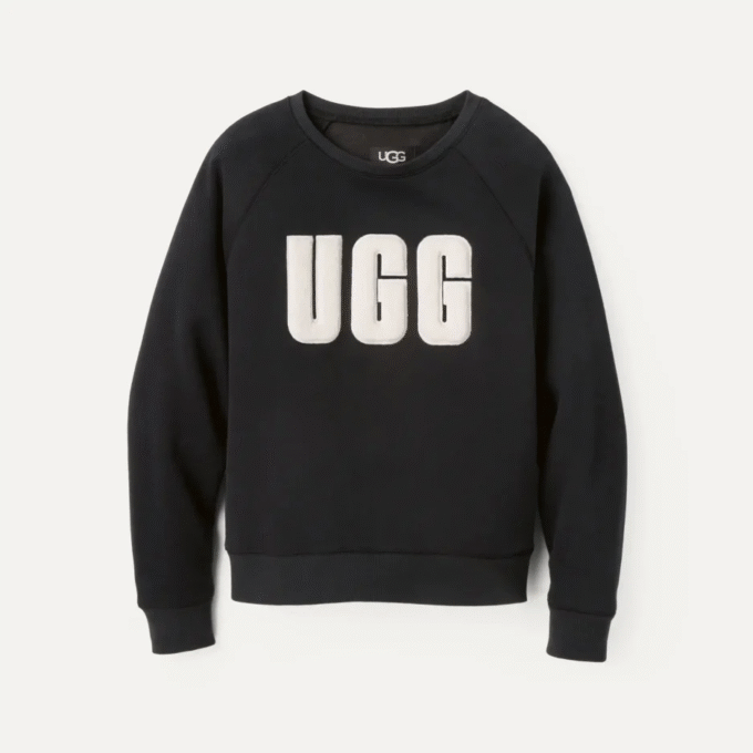 Madeline Fuzzy Logo ronde hals