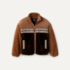 Marlene Sherpa Jacket Heritage Braid