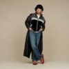 Marlene Sherpa Jacket Heritage Braid