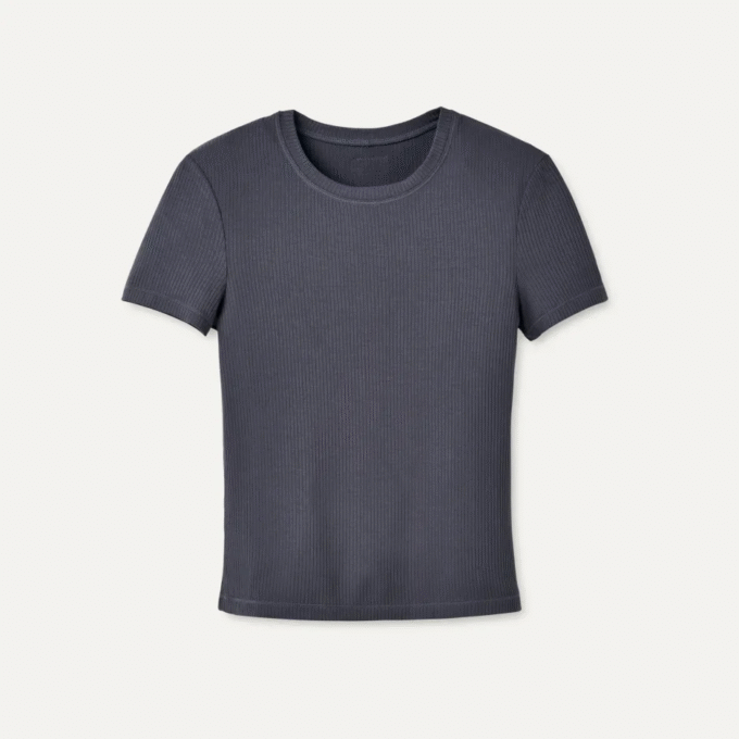 Miriam Baby Tee Rib