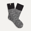 Ribgebreide slouchy kwart