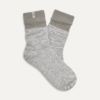 Ribgebreide slouchy kwart
